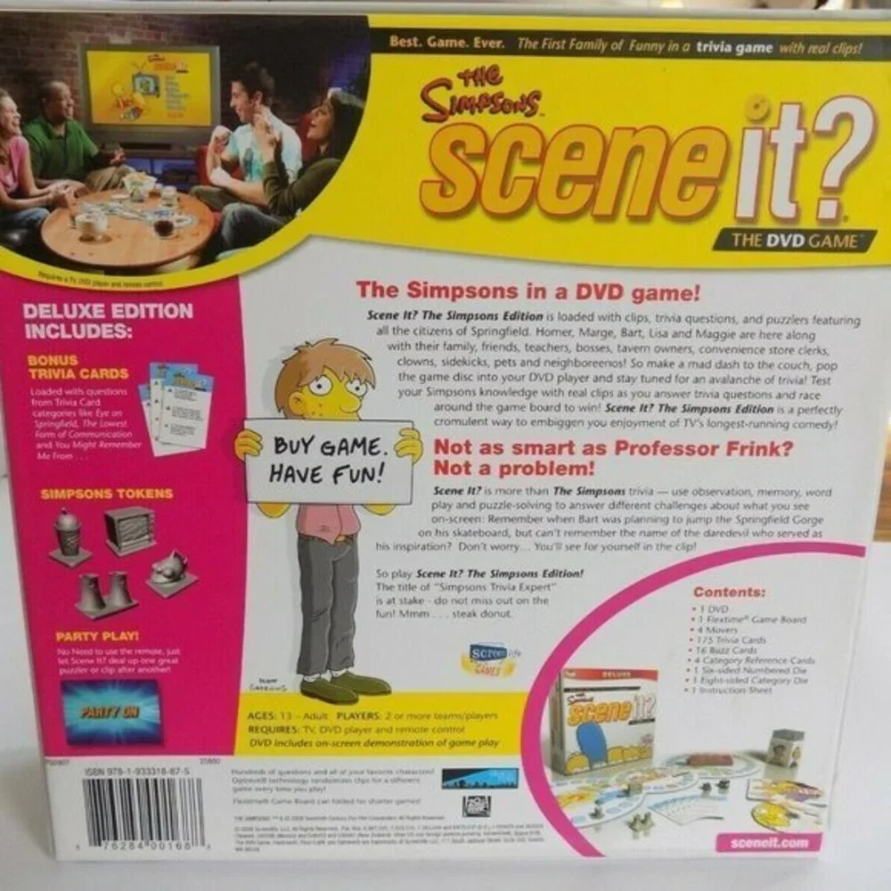 The Simpsons Scene‎ It? Deluxe Edition Board Game